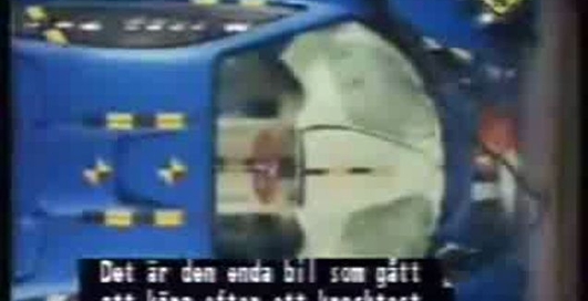 Краш-тест mclaren F1