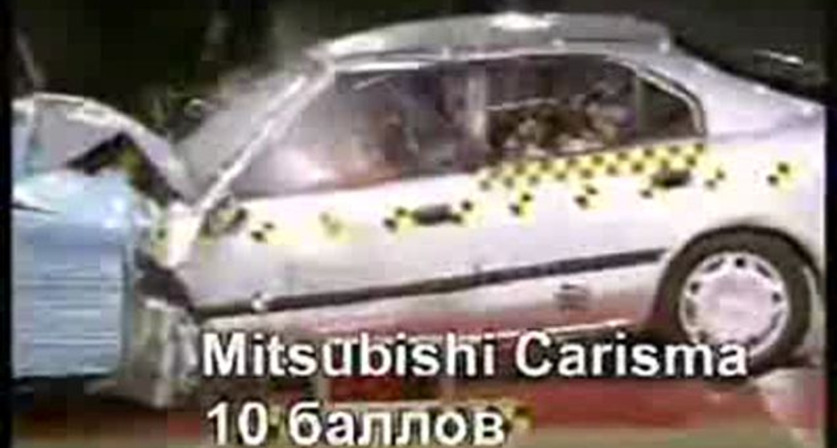 Краштест Газ 3110 Волга