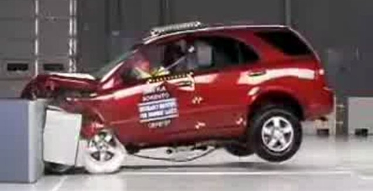 Kia Sorento краш тест