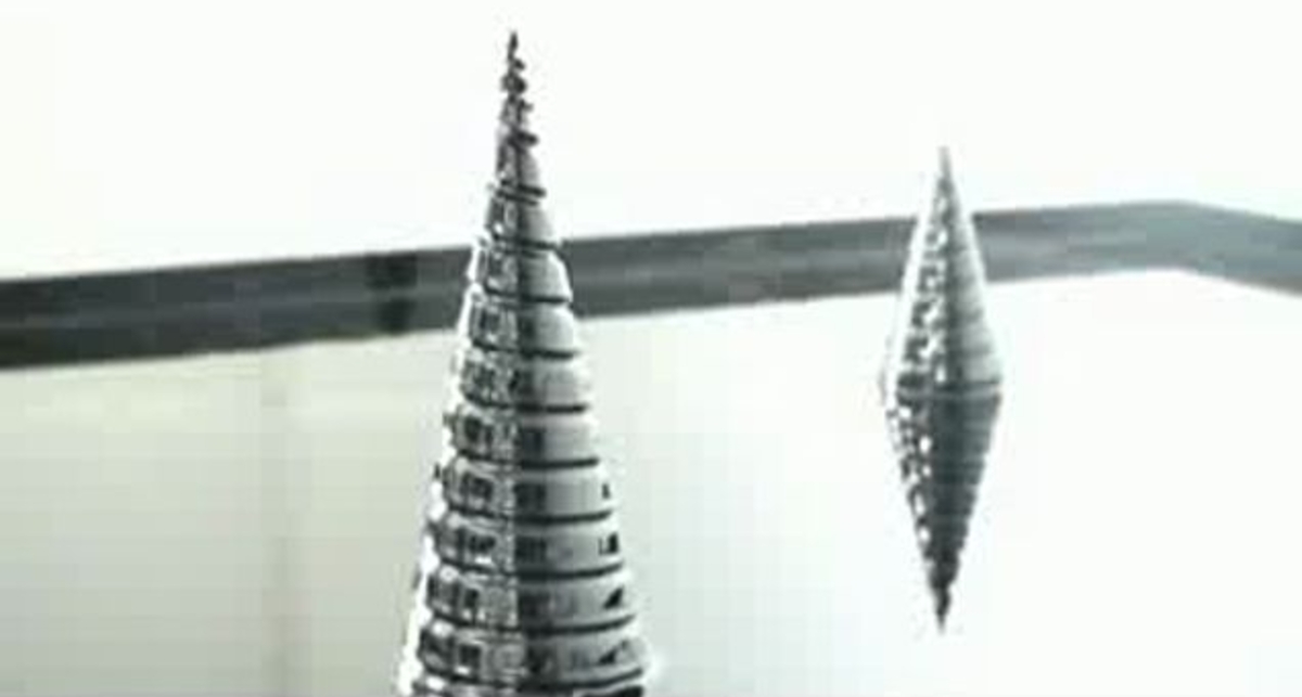 Скульптуры из магнитной жидкости