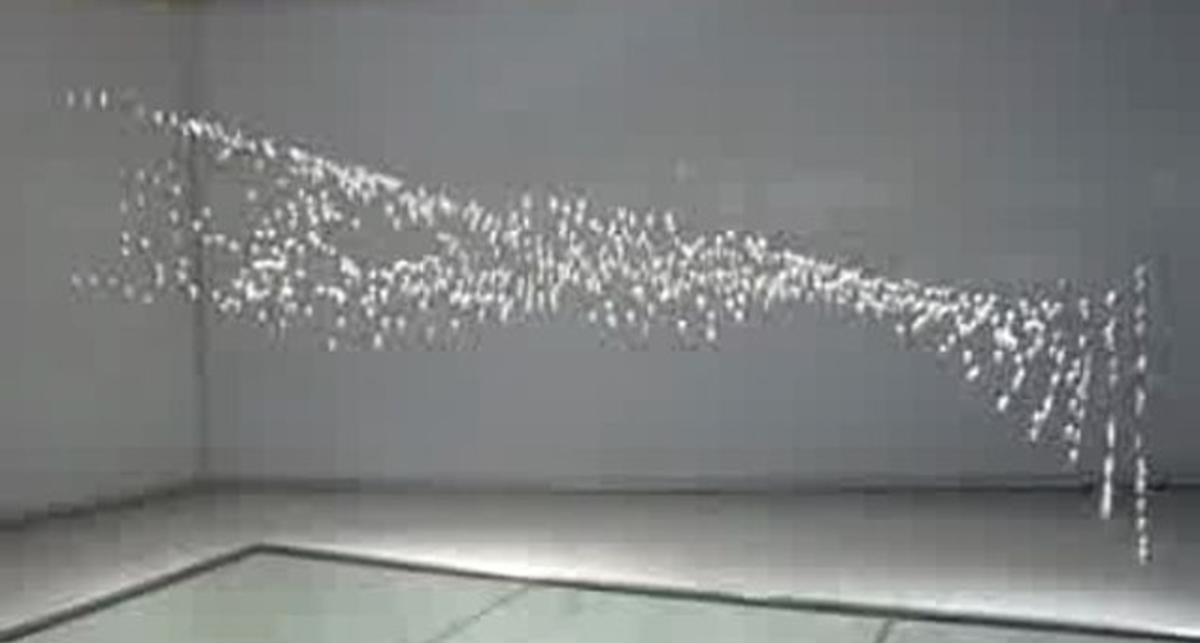 Кинетическая скульптура в музее BMW