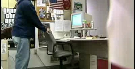 Офисный прикол