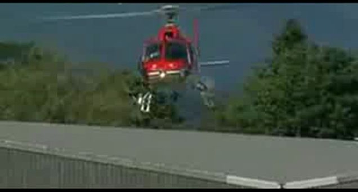 Крушение вертолета