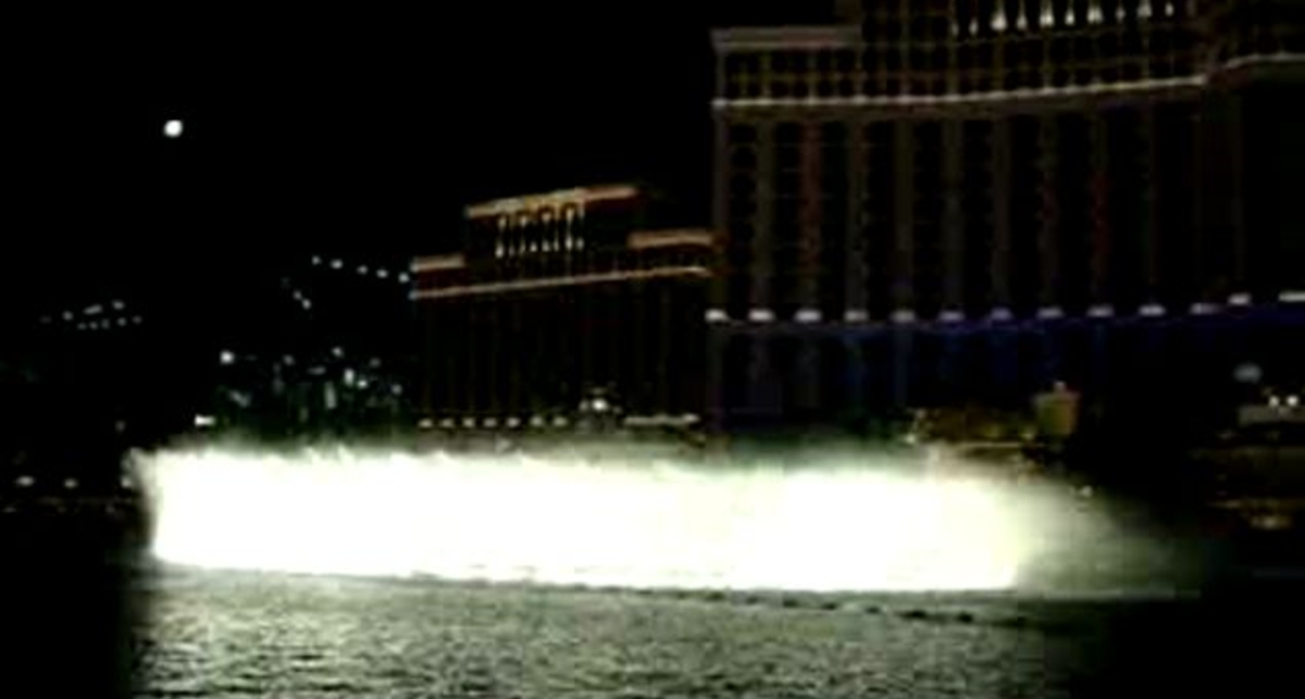 Фонтан в отеле Bellagio Las Vegas