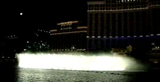 Фонтан в отеле Bellagio Las Vegas