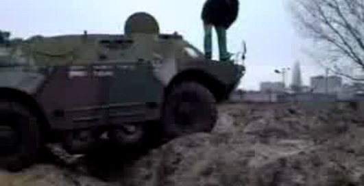 БРДМ-2 и БТР-60ПБ