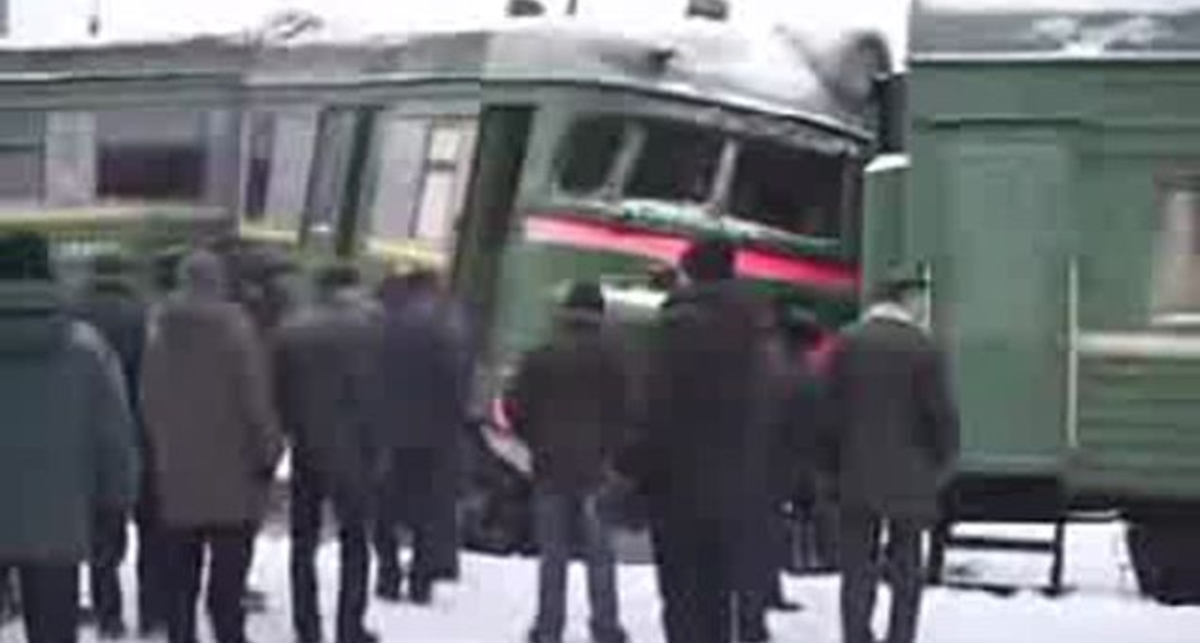 Краш-тест поезда