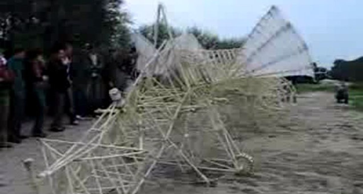 Скульптуры Theo Jansen - часть 5