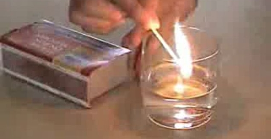 Вода может гореть?
