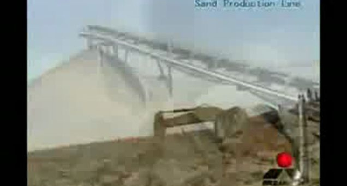 Производственная линия для песка