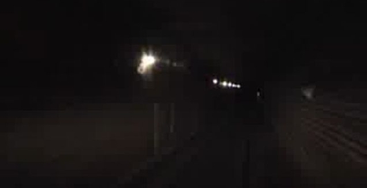 Вид с кабины метрополитена