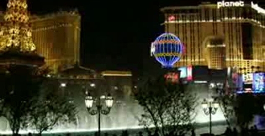 Новогоднее фонтан-шоу