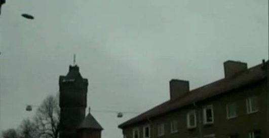 Швеция: пролёт НЛО