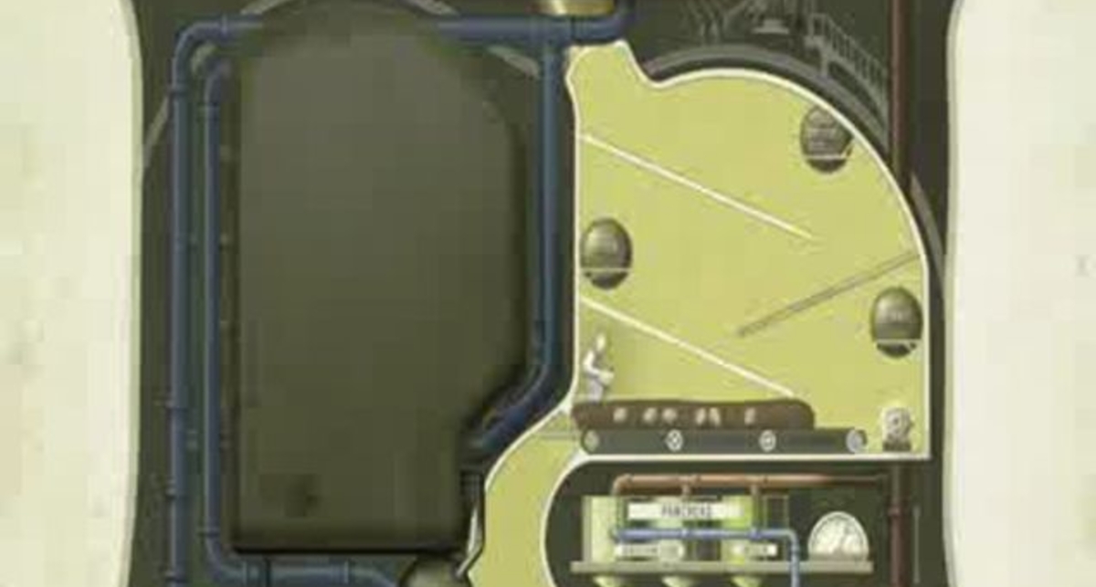 Человек изнутри в стиле стим-панка