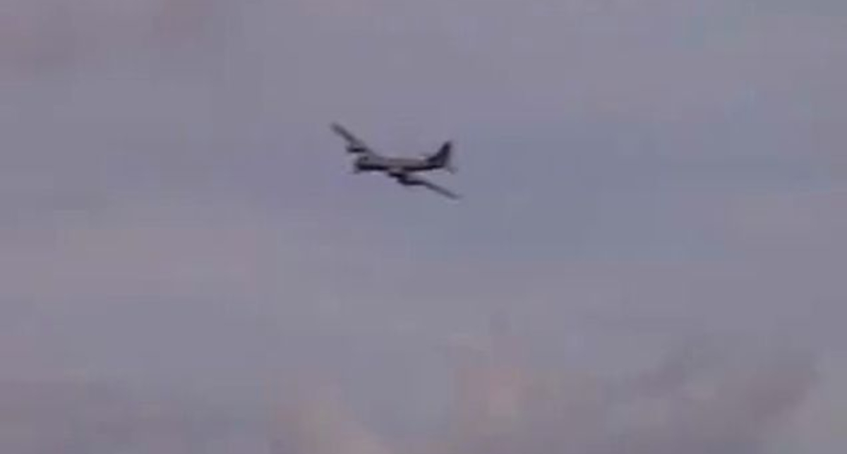 RC модель самолета B-29 Superfortress