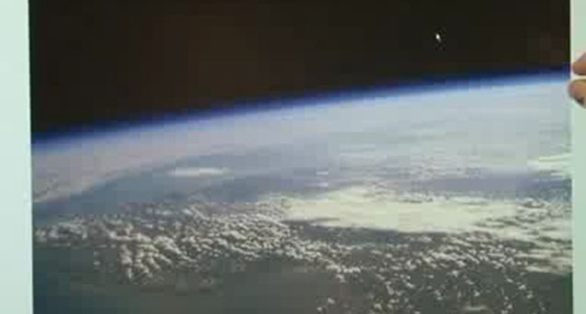 Аматор сумел сфотографировать Землю с высоты 35-ти км