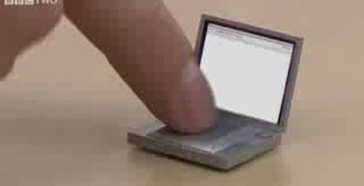 Mactini - миниатюрный ноутбук от Apple