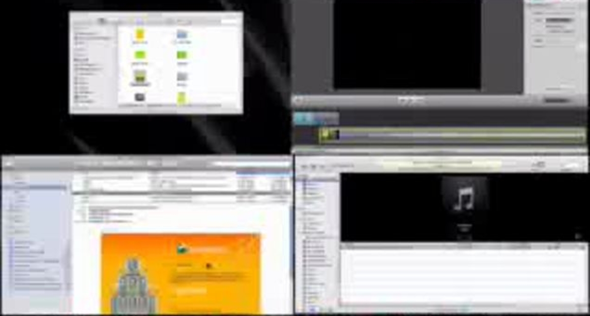 Визуальные эффекты MAC OS X Leopard