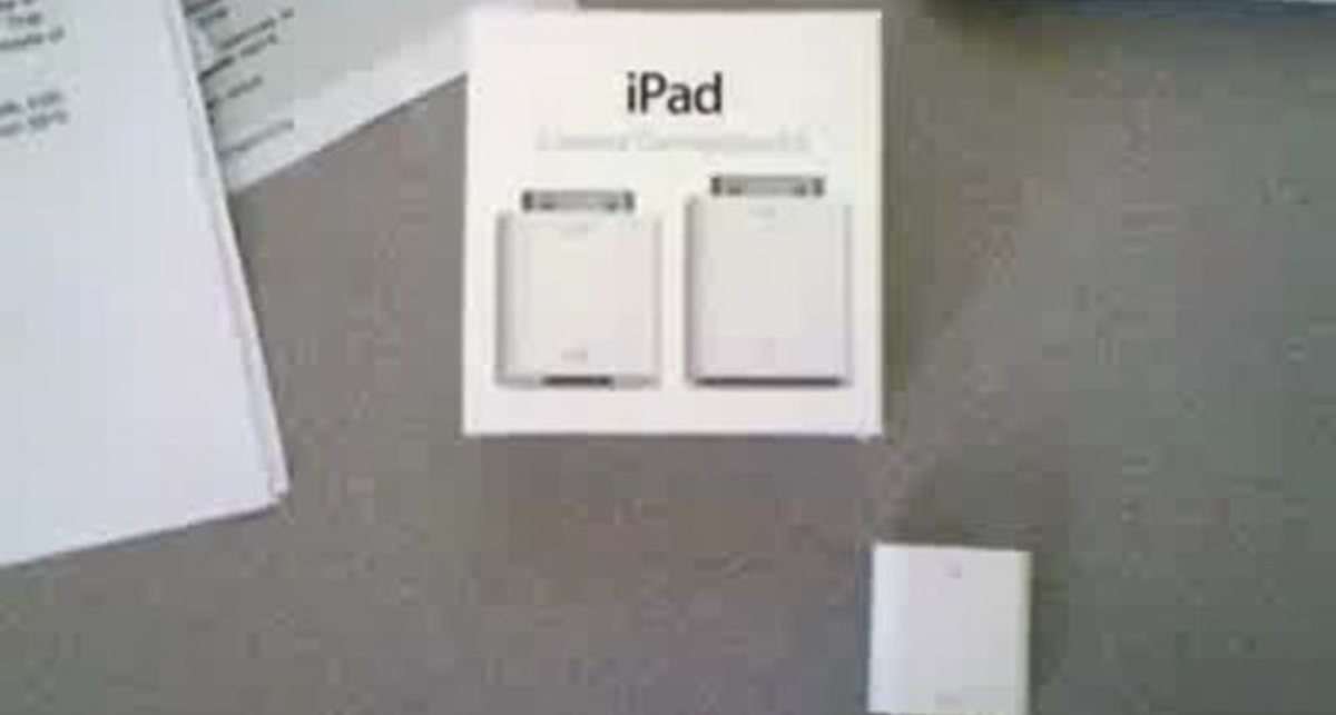 Camera connection kit подключает к iPad не только камеру
