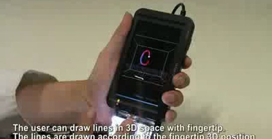 Пространственный метод ввода для мобильных девайсов