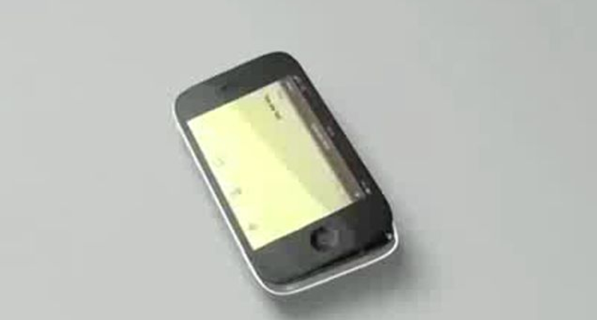 Прототип Iphone с клавиатурой