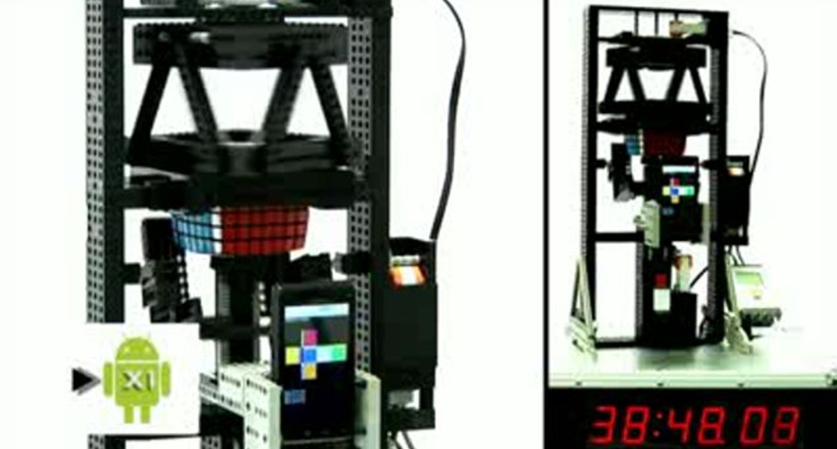 Android собирает кубик Рубика