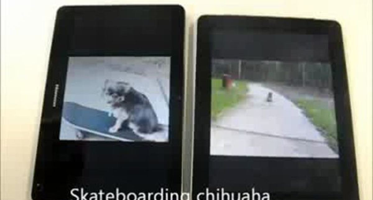 Hanvon Windows 7 против iPad