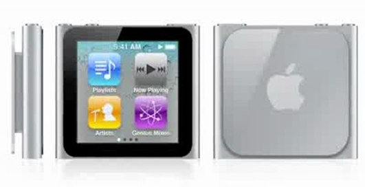 Новый iPod сентябрь 2010
