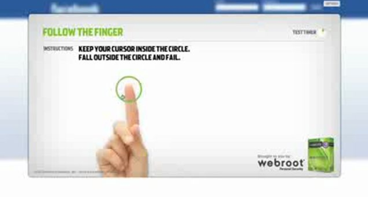 Тест на трезвость перед авторизацией в социальных сетях