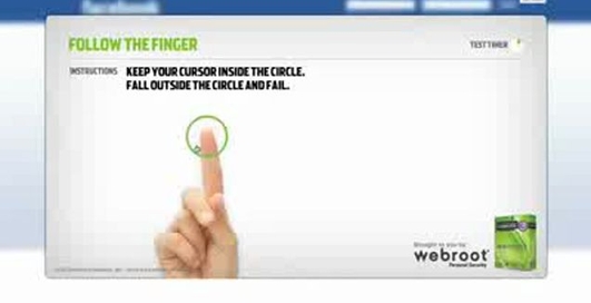 Тест на трезвость перед авторизацией в социальных сетях