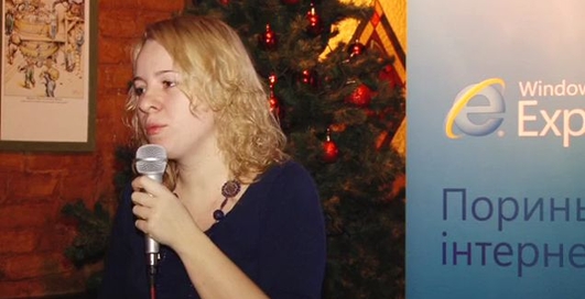 Microsoft Minicamp - виступ Оксани Завойко