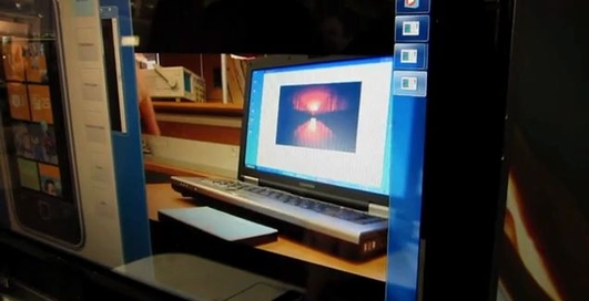 Бесконтактный сенсорный дисплей