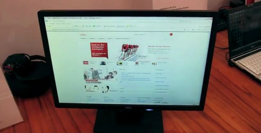 Первый в мире беспроводный монитор