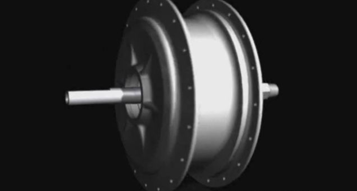 Футуристический велосипед E-Bike