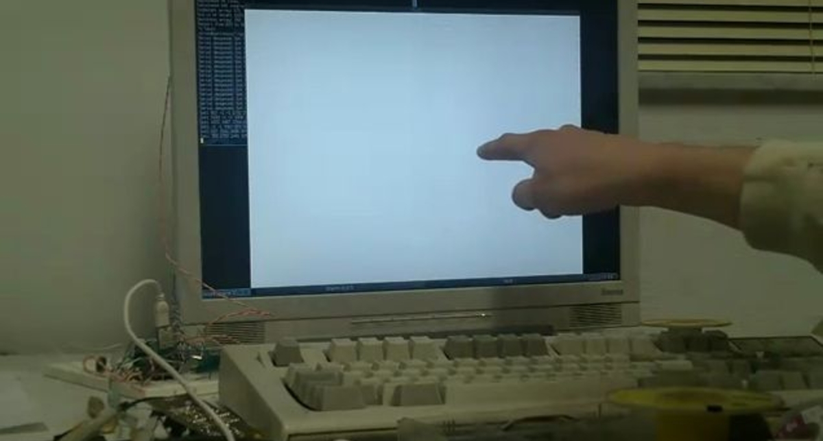 Мультитач-дисплей из подручных средств