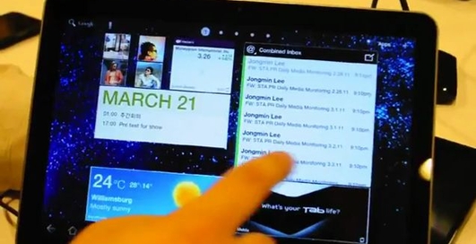 Обновление Samsung Galaxy Tab 8, 9 и новая модель Galaxy Tab 10.1