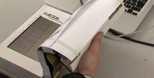 Тактильная обратная связь для электронных книг