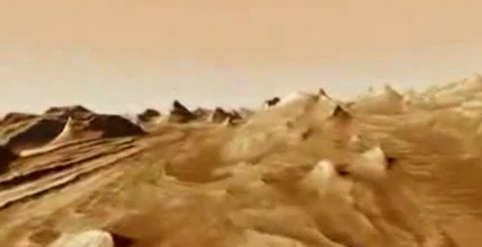 Прогулка по Марсу - видео от NASA