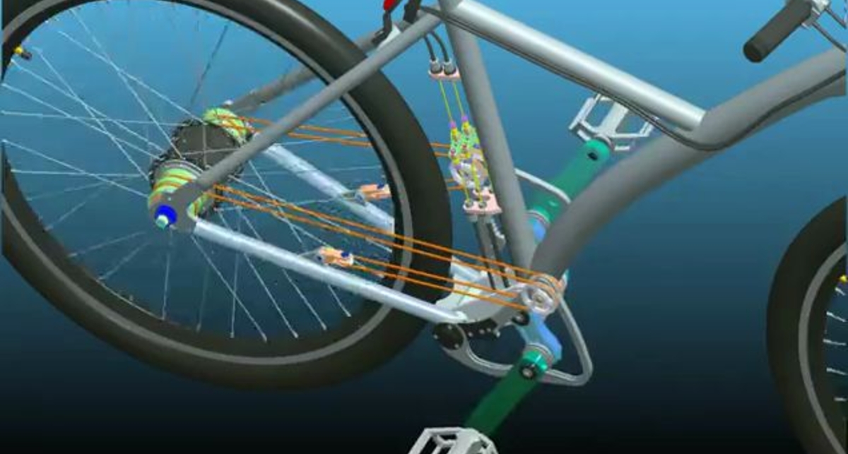 Велосипед без цепи