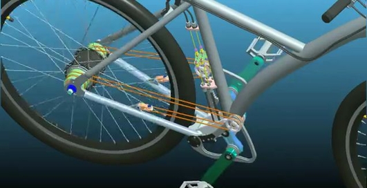 Велосипед без цепи