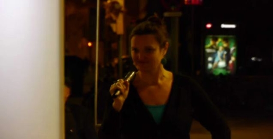 Моментальная скульптура на улице