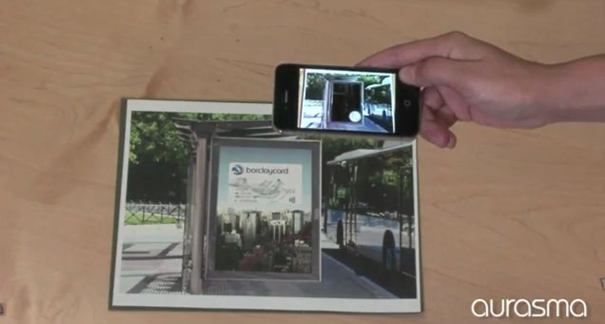 Живые фотографии с приложением Aurasma