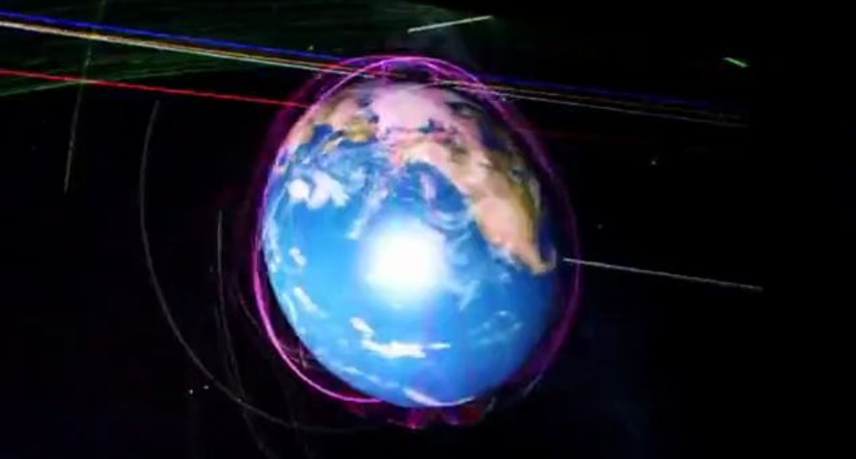 Экскурсия по космосу с Kinect