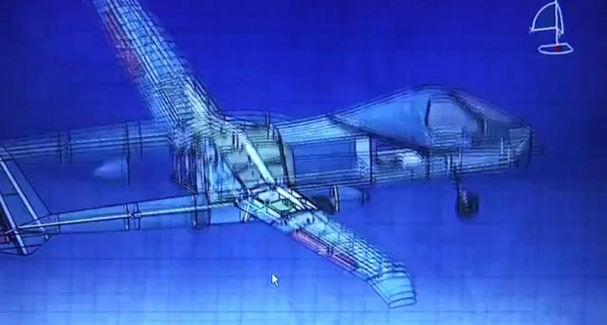 Беспилотный самолет-разведчик Firebird