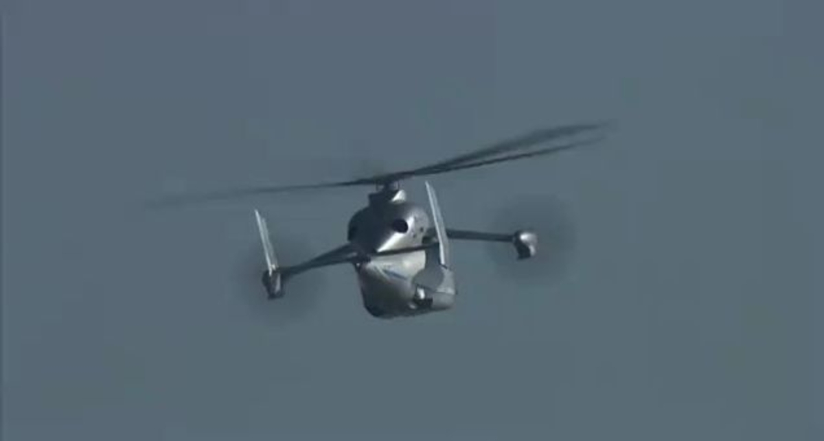 Eurocopter X3 Hybrid - самый скоростной вертолёт на планете