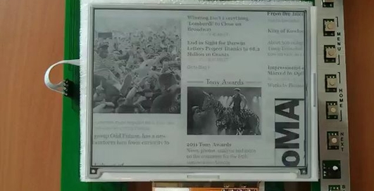 Быстрый E Ink экран от Bookeen