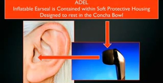 Надувные наушники