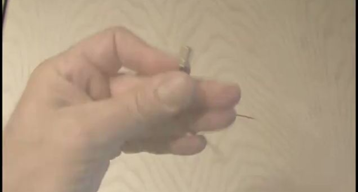 Рогатка с лазерным прицелом