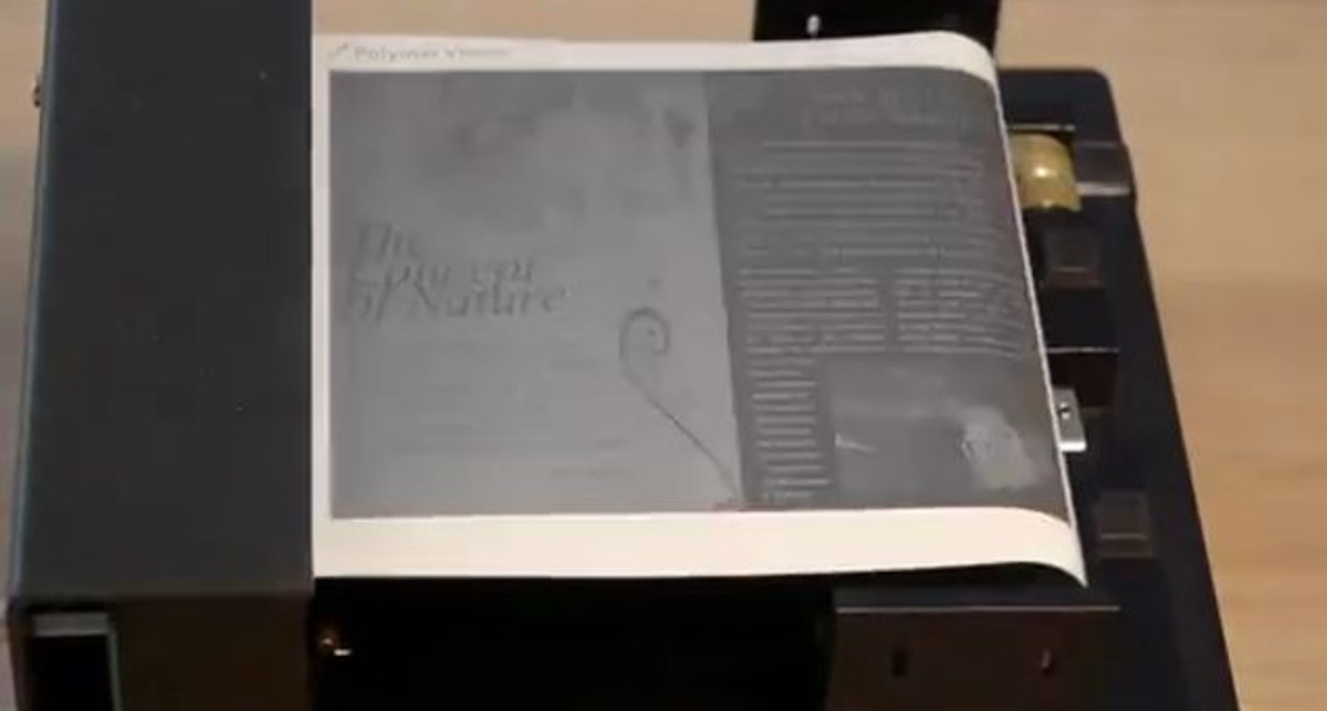 Гибкий дисплей от Polymer Vision