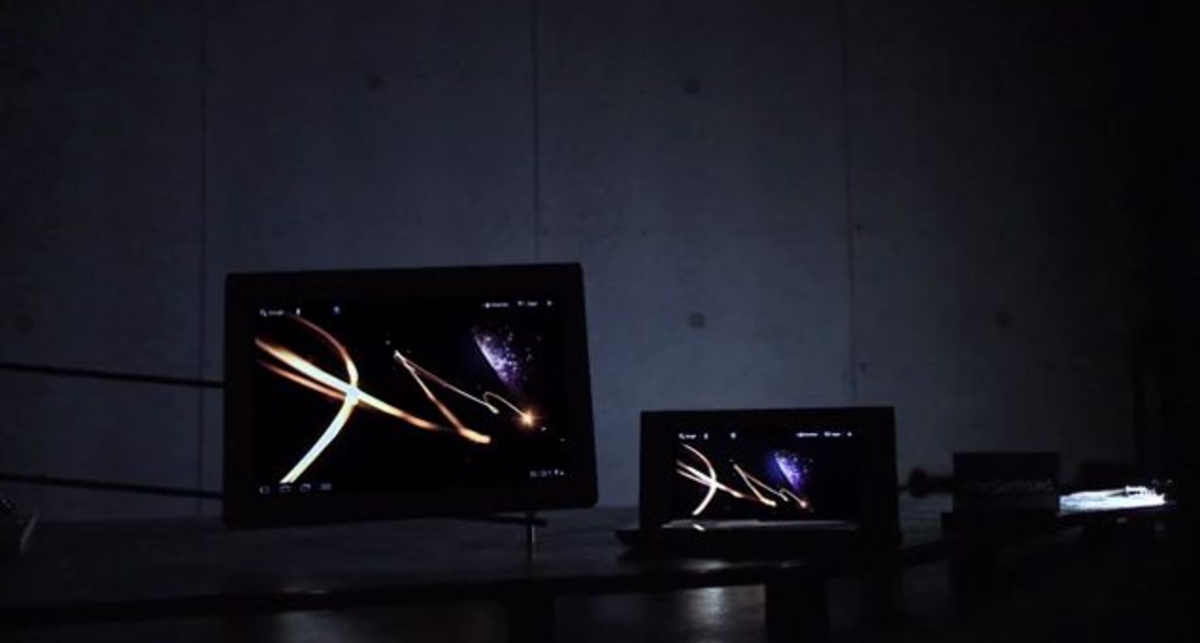 Тизер новых таблеток от Sony